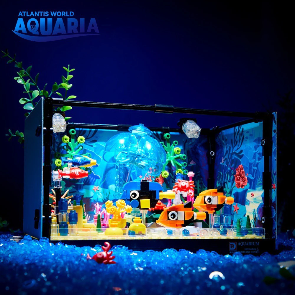 Marine Aquarium - Seria Ideas: Akwarium z zwierzętami morskimi,