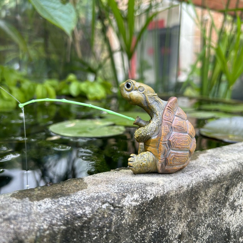 Żółw w akwarium, dekoracja do  – Ocean Aquarium recenzja i cena